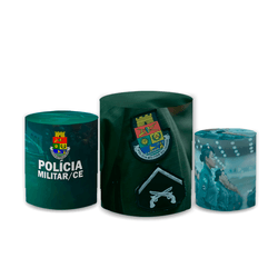 Trio Capas de Cilindros - Polícia Estados - PAINEL E CORES