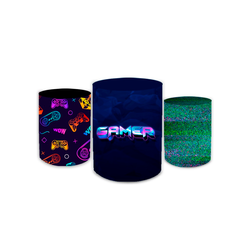 Trio Capas de Cilindros - Vídeo Game - PAINEL E CORES
