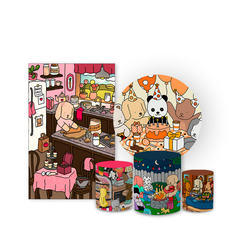 Kit 5 Peças - Bobbie Goods - PAINEL E CORES