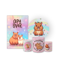 Kit 5 Peças - Capivara - PAINEL E CORES