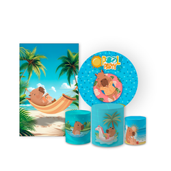 Kit 5 Peças - Capivara - PAINEL E CORES