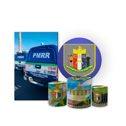 Kit 5 Peças - Polícia - PAINEL E CORES