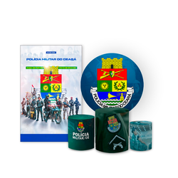 Kit 5 Peças - Polícia - PAINEL E CORES