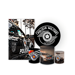 Kit 5 Peças - Polícia - PAINEL E CORES