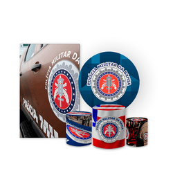 Kit 5 Peças - Polícia - PAINEL E CORES