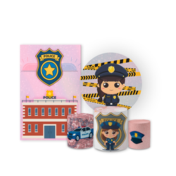 Kit 5 Peças - Polícia - PAINEL E CORES