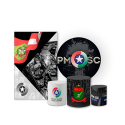 Kit 5 Peças - Polícia - PAINEL E CORES