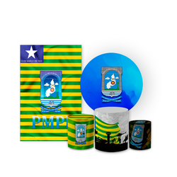 Kit 5 Peças - Polícia - PAINEL E CORES