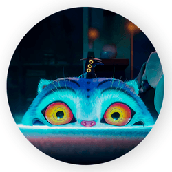 Painel Redondo 50x50 - Guerreiras K-Pop - PAINEL E CORES