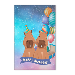 Painel Retangular 2.20x1.50 - Capivara - PAINEL E CORES