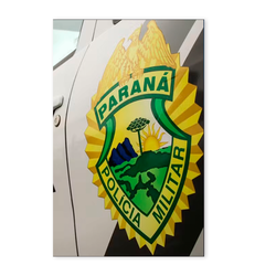 Painel Retangular 2.20x1.50 - Polícia - PAINEL E CORES