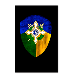 Painel Retangular 2.20x1.50 - Polícia - PAINEL E CORES