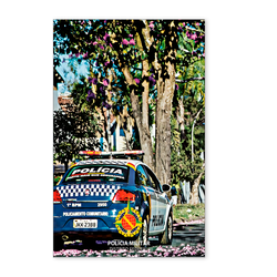Painel Retangular 2.20x1.50 - Polícia - PAINEL E CORES