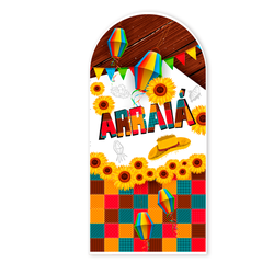 Painel Romano 2x1 - Arraiá Festa Junina - PAINEL E CORES