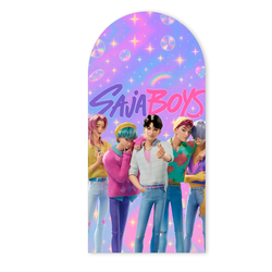 Painel Romano 2x1 - Guerreiras K-Pop - PAINEL E CORES