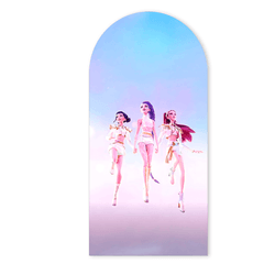 Painel Romano 2x1 - Guerreiras K-Pop - PAINEL E CORES