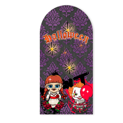 Painel Romano 2x1 - Hallowen - PAINEL E CORES