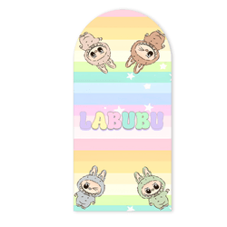 Painel Romano 2x1 - Labubu - PAINEL E CORES