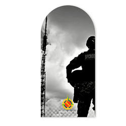 Painel Romano 2x1 - Polícia Militar - PAINEL E CORES