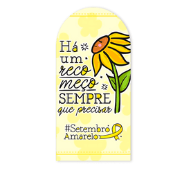 Painel Romano 2x1 - Setembro Amarelo - PAINEL E CORES