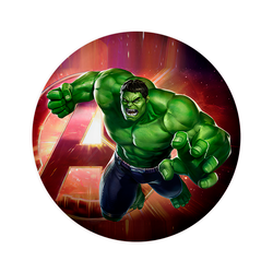 Painel De Festa Redondo Incrível Hulk - Painel de Festa Loja Oficial