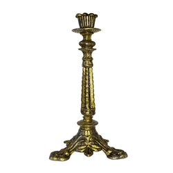 Castiçal Candelabro 30cm Para Vela De 2,8cm - DI.300 - Paludo Artigos Católicos
