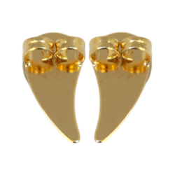 Tarraxa Vírgula Banho de Ouro 18K - JBR196000 - Kumbayá Joias