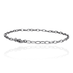 Pulseira Elo Cartier Pequeno Aço Inoxidável - IPU... - Kumbayá Joias