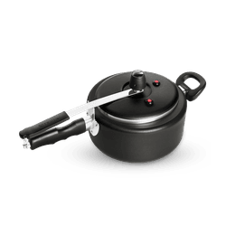 Panela de Pressão PLX 3,5L Preta - 7898275370545 - Patolux