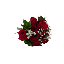 Buquê 12 rosas Vermelhas Carinho - Patty Deli Café