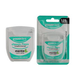 Fio dental Powerdent Classic Floss Tradicional - 125 m - 1095 - Grupo PDHB - Loja Virtual