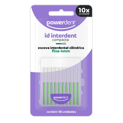 Escova Interdental Powerdent Fina 4mm - 1238 - Grupo PDHB - Loja Virtual