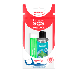Kit de Higiene Oral Powerdent Viagem SOS Deluxe - 2619 - Grupo PDHB - Loja Virtual