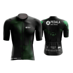CAMISETA BIKE - LANTERNA MODELO 2(PRETO) - 40 - PEDALA BIKE BRASIL