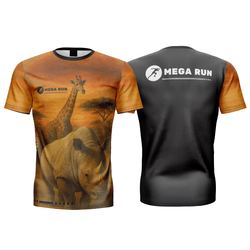CAMISETA RUN - SAFARI RINOCERONTE - 54 - PEDALA BIKE BRASIL