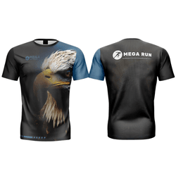 CAMISETA RUN - ÁGUIA AZUL - 43 - PEDALA BIKE BRASIL