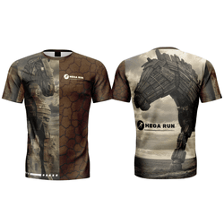 CAMISETA RUN - CAVALO DE TROIA MARROM - 47 - PEDALA BIKE BRASIL