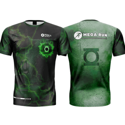 CAMISETA RUN - LANTERNA VERDE MODELO 1(VERDE) - 41 - PEDALA BIKE BRASIL