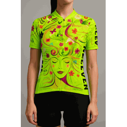CAMISETA BIKE- TELEY- MOD VERDE FLORIDA - 276 - PEDALA BIKE BRASIL