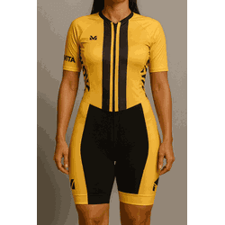 MACAQUINHO BIKE- MOVITÁ- MOD AMARELO/PRETO - 287 - PEDALA BIKE BRASIL