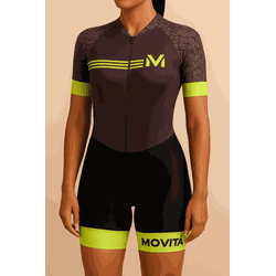 MACAQUINHO BIKE GEL TECH- MOVITÁ- MOD VERDE NEON/P... - PEDALA BIKE BRASIL