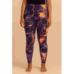 CALÇA LEGGING CIRCULOS NEON - MOD CIRCULOS NEON - ... - PEDALA BIKE BRASIL