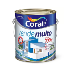 Tinta Acrílica Rende Muito Fosco 3,6L Coral - Petrotintas