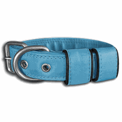 COLEIRA BABY LISA 3cm azul bebê - 703 - PETSPACE