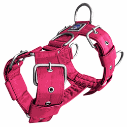 Peitoral universal premium rosa liso - 027 - PETSPACE