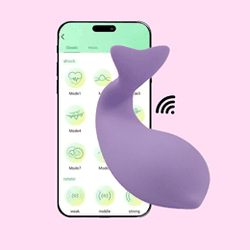 Vibrador de Ponto G - Formato de Golfinho - À Long... - Pimenta Angelical 