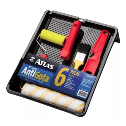 Kit De Pintura Anti-gota 6 Peças At1017 - Atlas - PinteDecore