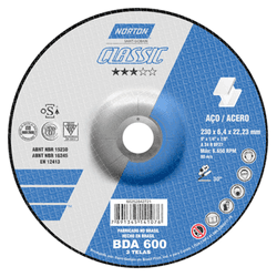 Disco de Desbaste BDA 600 - Norton - PinteDecore
