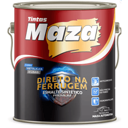 Esmalte Sintético Direto na Ferrugem 3,6L - Maza - PinteDecore