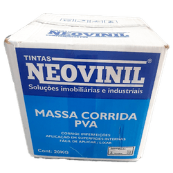 Massa Corrida Pva Caixa 20 Kg - Neovinil - PinteDecore